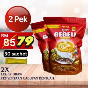 2 PACK KOPI GEGELI RM79